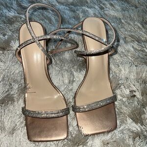 Champagne shein heels